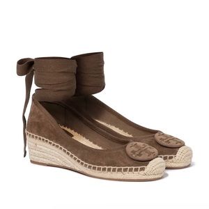 Tory Burch Minnie Ballet Wedge Espadrilles 7.5